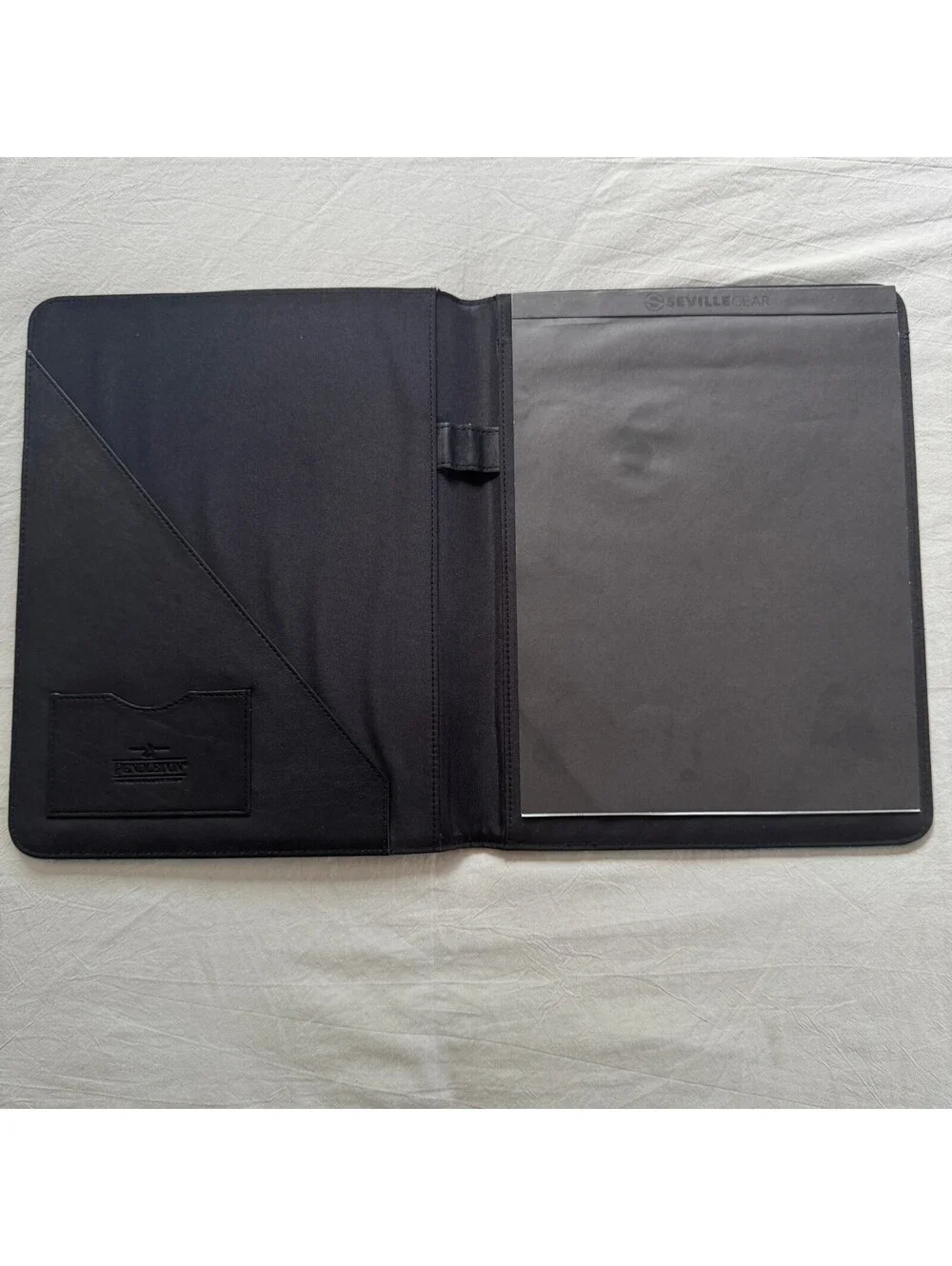 Pendleton Wool Padfolio Portfolio Case Southwest Geometric Aztec Leather Folder
